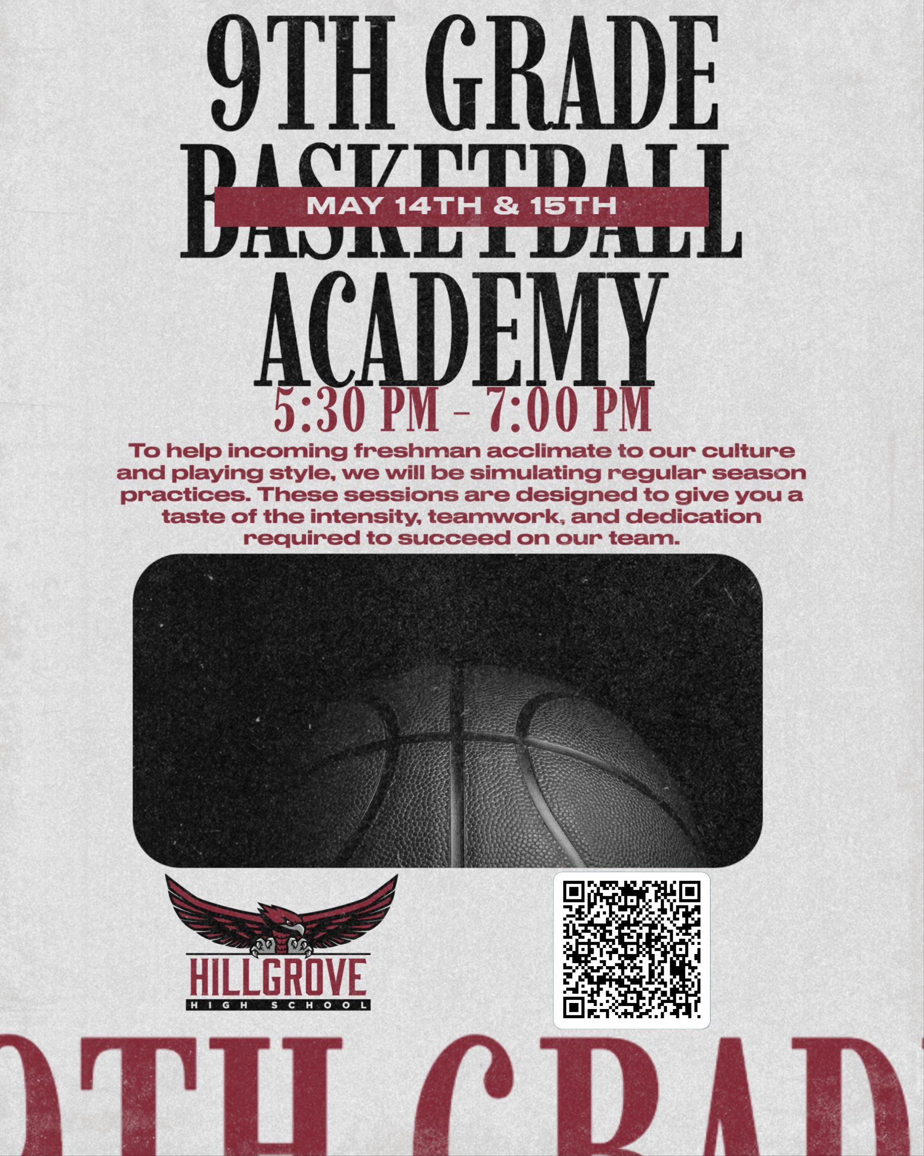 Rising 9th Grade Boys Camp